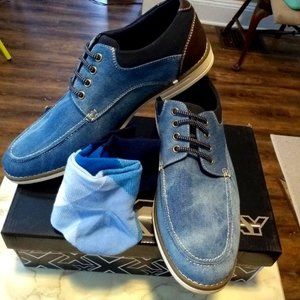 Men's XRAY Denim Oxford/Boat Shoe w/BONUS!